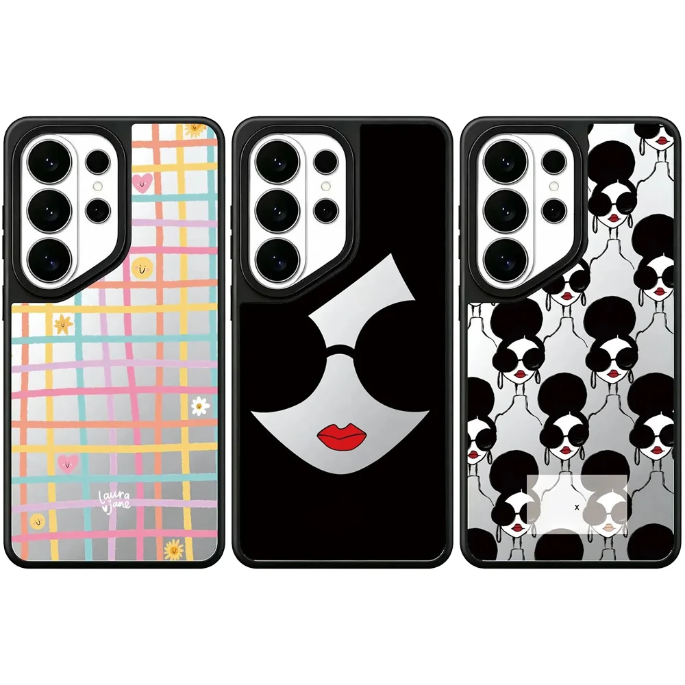 6050873 Mirror Magnetic Case: Compatible with Samsung Galaxy S23 U S24U S25 S26 Ultra S25+ S26 Plus Shell