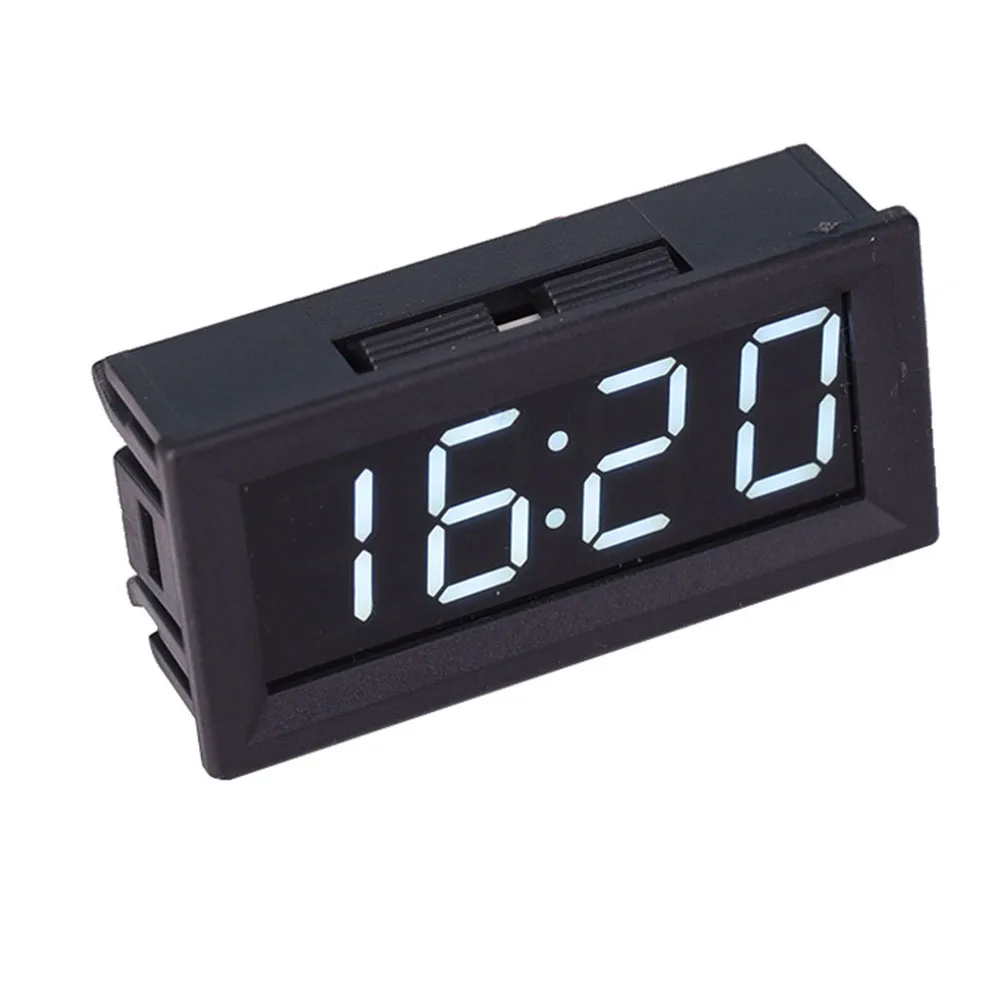 Car Motorcycle Timer Electronic Clock Universal Digital Display LED Off-road Vehicles Trucks Brand New High Quality