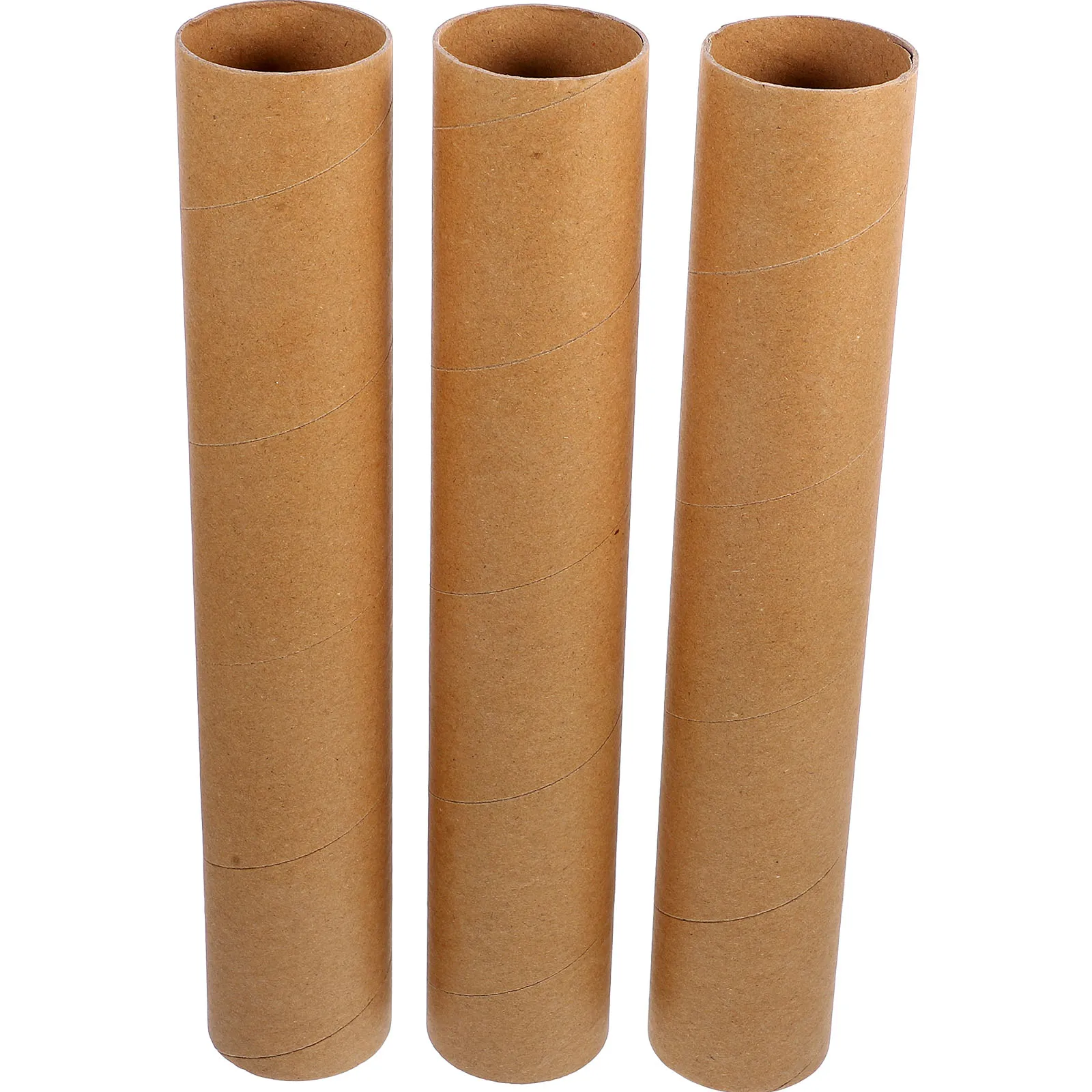 

3PCS Paper 30cmx5cm Crafting Material Cylinder Tubes for Kids Toilet Paper Rolls For Crafts Education Art Project Refillable DIY