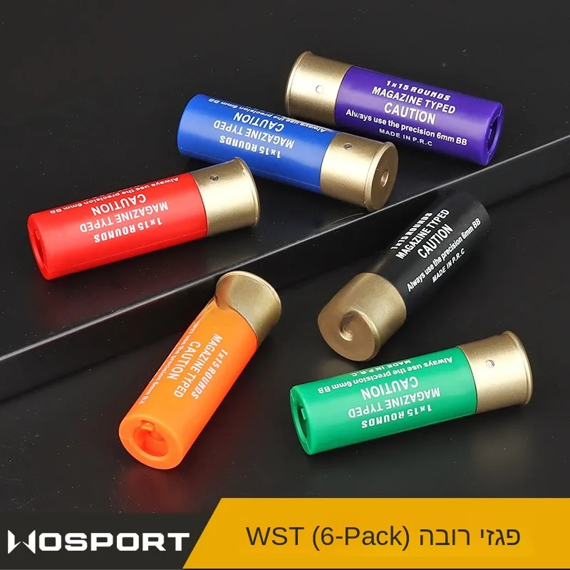 דגם מחסנית רובה צייד ריאליסטי Wosport Wst לציוד טקטי ו-CS