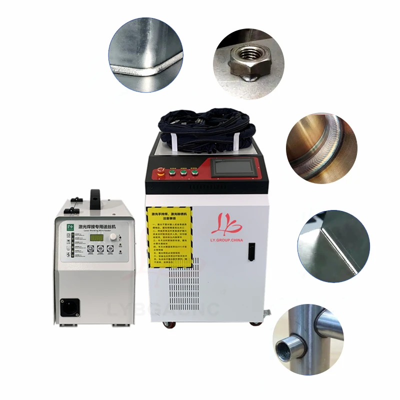 4 in 1 Fiber La-ser Welding Cutting Cleaning Soldering Machine Handheld Equipment for Metal Oxides on Stainless Steel Surfaces