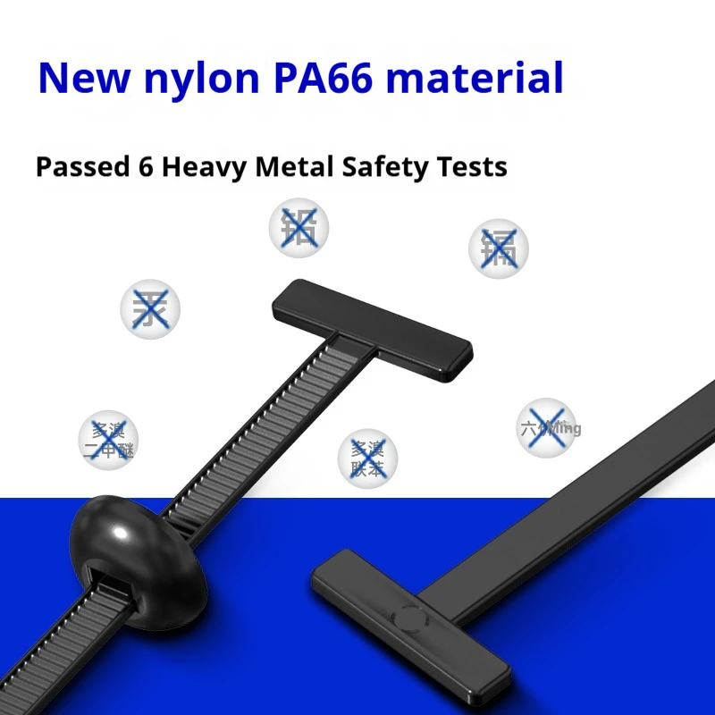 Multifunctional Push Rivet Cable Tie Clip Retainer Fastener for Engine Undercover Fender Liner Mud Flap Automotive Accessory