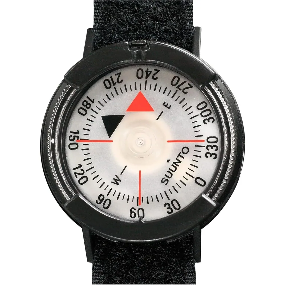 

Compact waterproof hiking compass for northern hemisphere navigation
