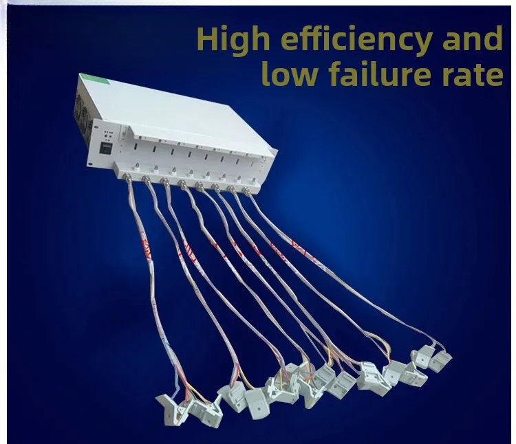 Polymer battery capacity 8-point container, current and voltage size