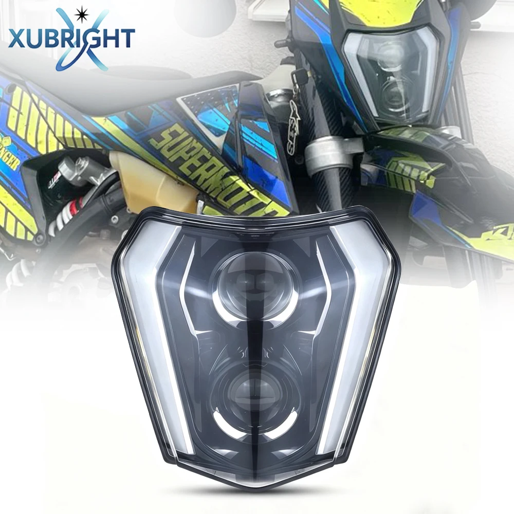 �y�Z�[�����zKTM EXC XCW XCF 125 250 300 350 450 530�p �o�C�NLED�w�b�h���C�g LED���C�g �n�C/���[�r�[����DRL�A�N�Z�T���[ ���g�N���X �G���f���[��