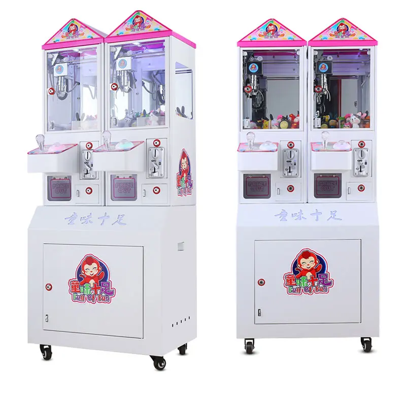 Cheap Profitable coin operated vending machine crane machines plush toy prize mini crane claw machine for sale