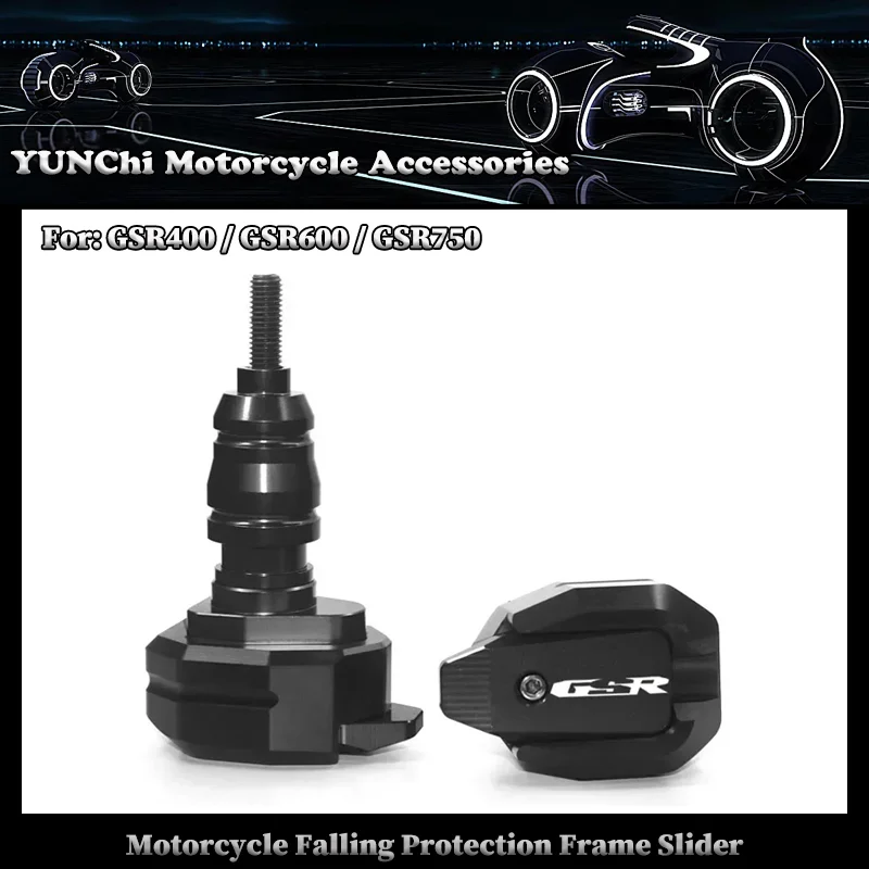 

Motorcycle Falling Protection Frame Slider Fairing Guard Crash Protector For SUZUKI GSR400 / GSR600 / GSR750