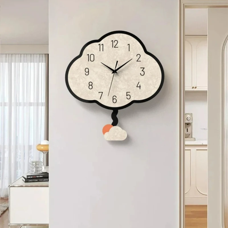 Mid Century Beautiful Decoration Wall Clock Noiseless Accessories Industrial Wall Clock Nordic Bedroom Dekor Zimmer Wall Decor