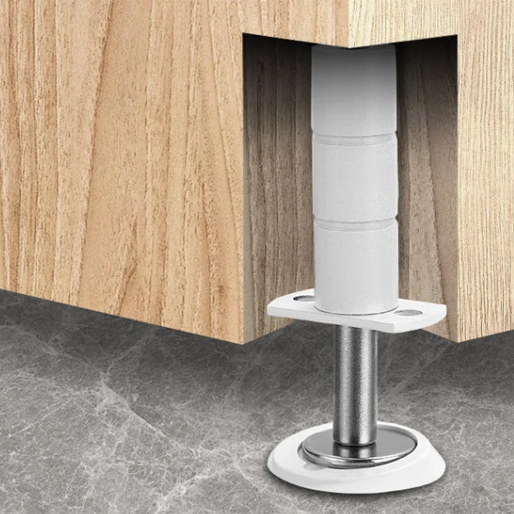 Topes de puerta soporte de puerta de alta resistencia Tope de puerta Invisible magnético Hardware de puerta Topes de puerta con tornillos Tope de puerta amortiguador silencioso