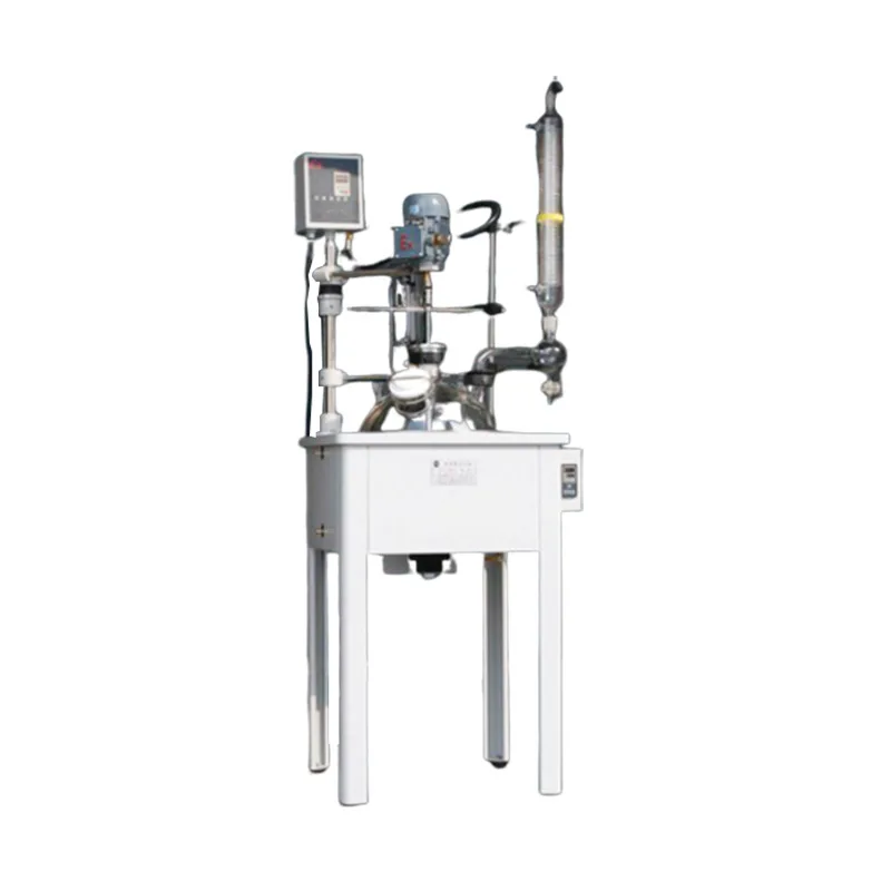 

10L Glass Reactor Single Wall Laboratory Chemical Reactor with Temperature Control High Quality