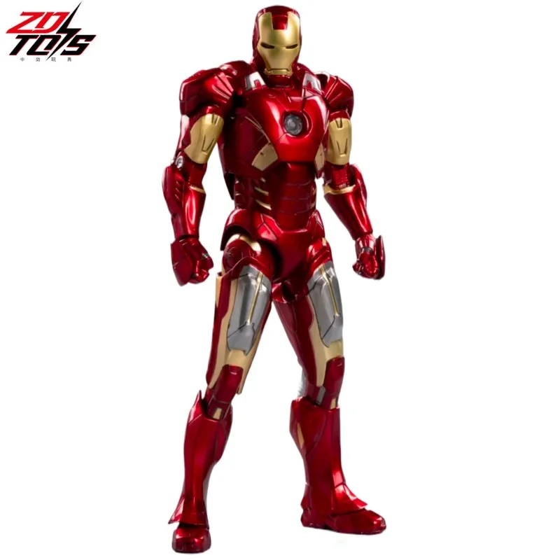 original-zd-toys-marvel-genuine-license-iron-man-mk7-action-figures-toys-model-ornaments-statue-collection-birthday-gift