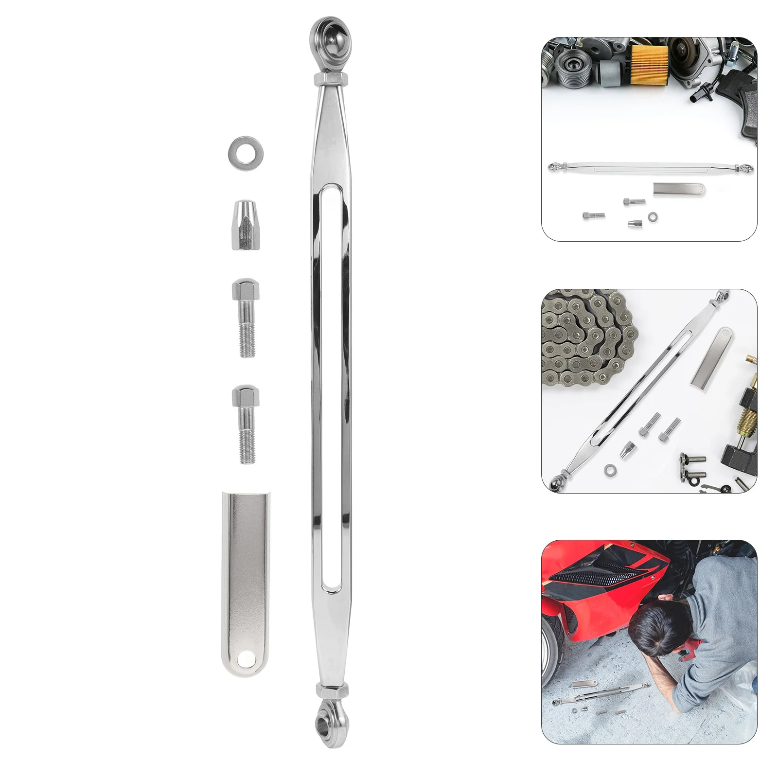 

1 set Motorcycle Gear Shift Linkage Replacement Aluminum Alloy Compatible With Harley Softail Heritage