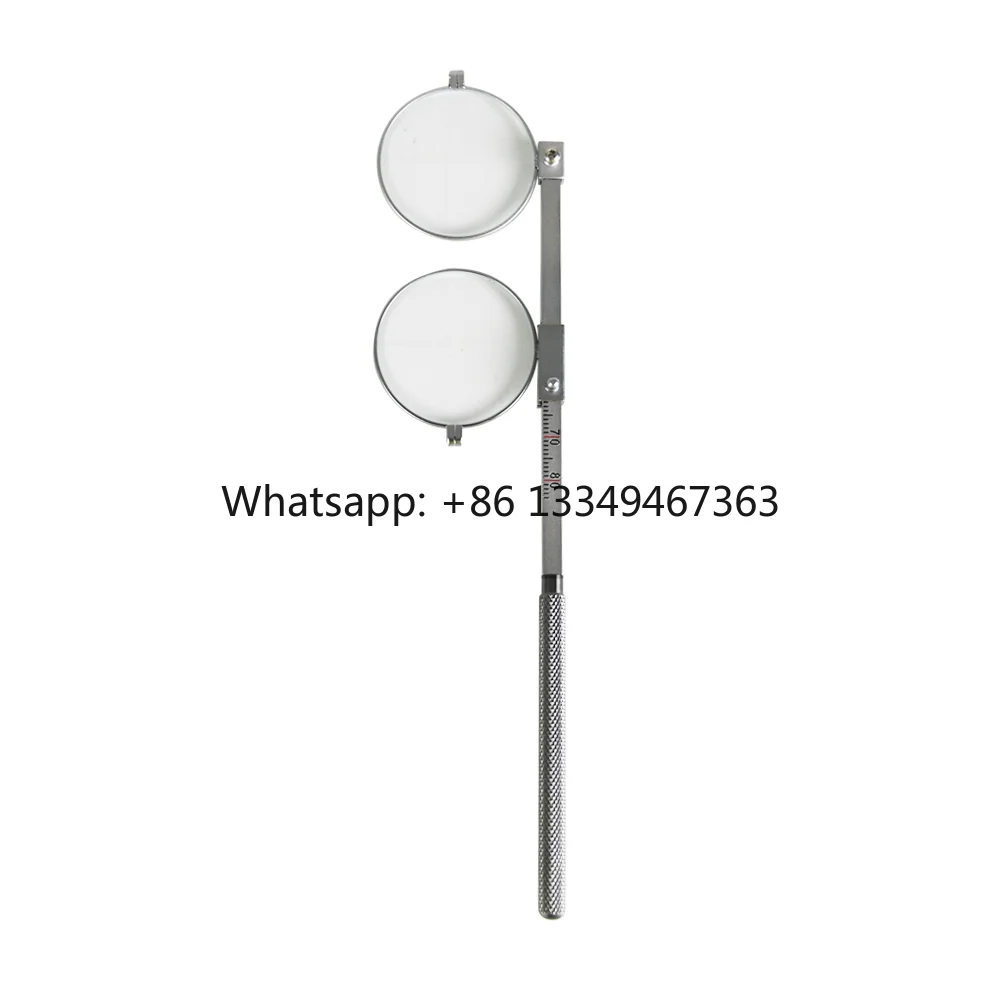 FL-12 Optical Adjustable PD Prism Flipper Lens Optometry  for Ophthalmic Training Optimal Optical Examination