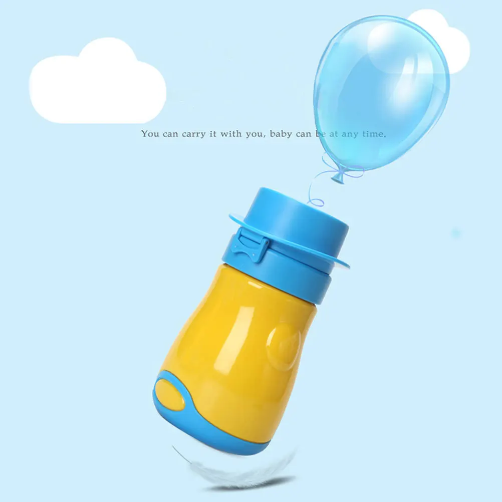زجاجة مبولة محمولة للأطفال الصغار، قعادة طوارئ صغيرة خفيفة الوزن للسفر في الهواء الطلق، استخدام مرحاض طوارئ بتصميم سلس #1
