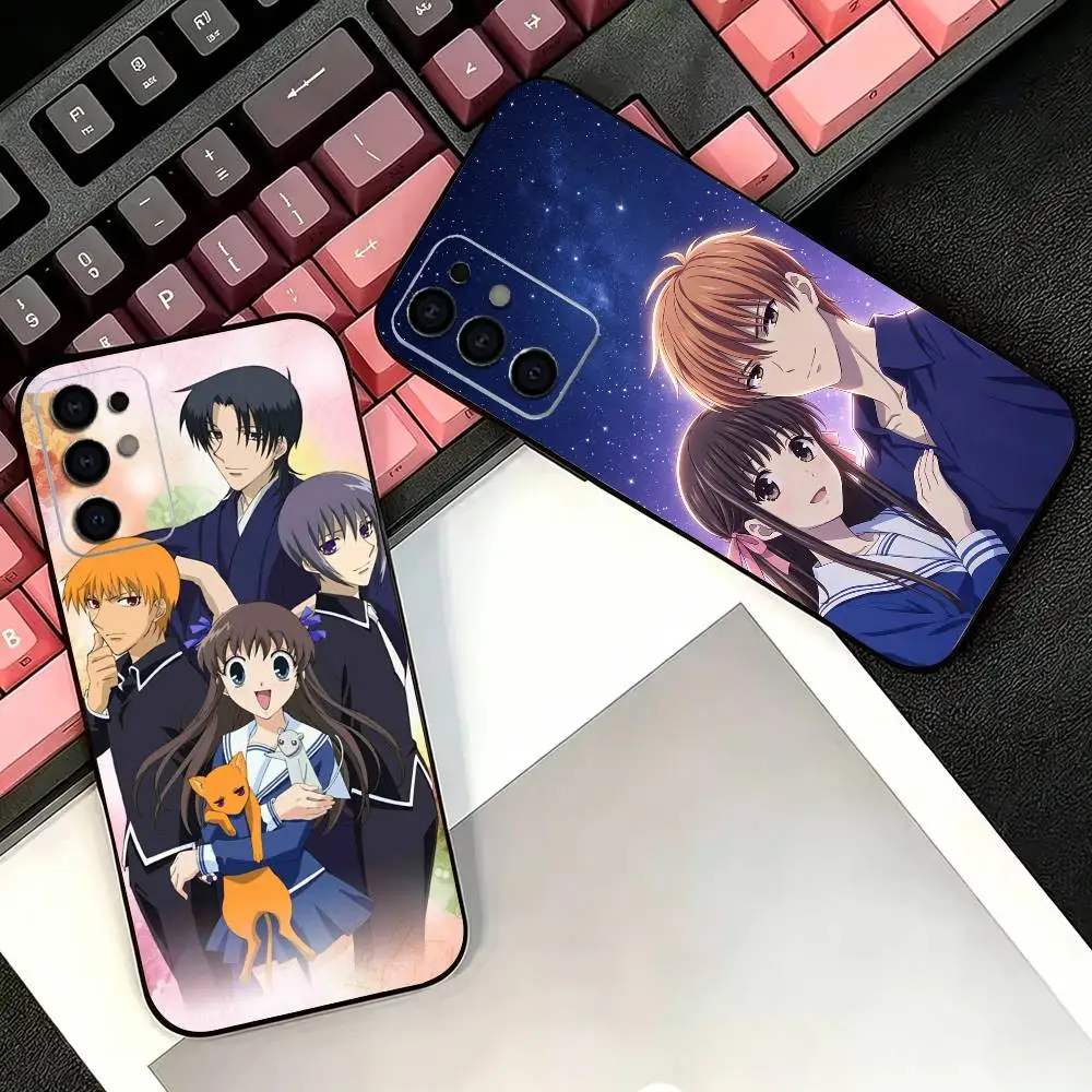 Anime F-Fruits B-Basket Kyo Sohma Tup Phone Case For Samsung S26,25,24,21,22,21,20,10,9,8,7,6,Ultra,Plus,Fe, Lite Black Cover
