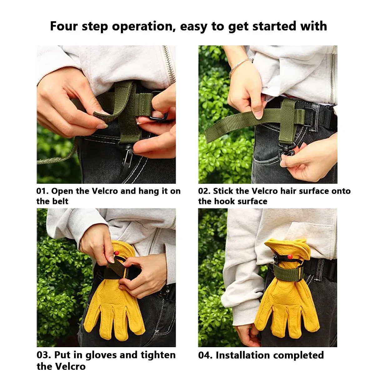 

Tactical Mountaineering Buckle Outdoor Keychain Tactical Gear Clip Keeper Pouch Belt Keychain Gloves Rope Holder Hook Camping