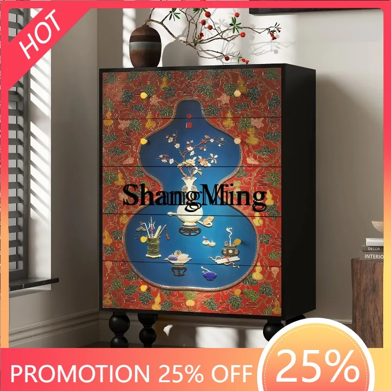 

CL painted solid wood entrance entrance living room wall decoration bedroom jewelry locker