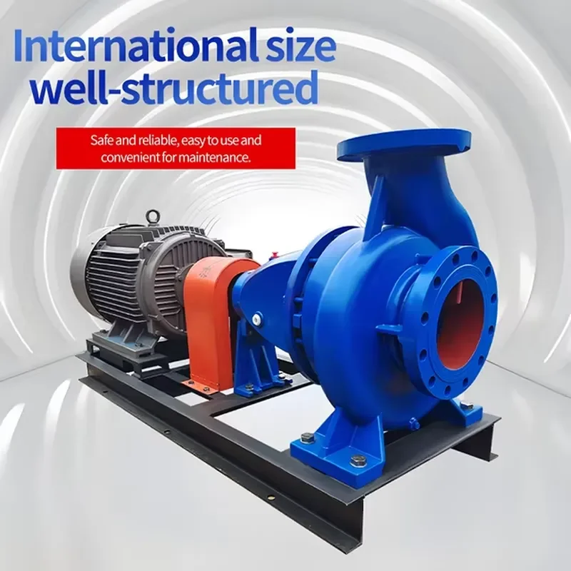 2026High-Flow High-Pressure Motor-Driven Mixed Irrigation Water Pump Direct-Drive Agricultural Pump OEM for Clean Water