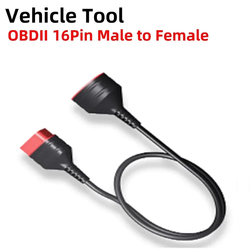 High Quality Extension Cable 16 Pin Male to Female Car OBD2 Diagnostic Extender Cable Automotive Adapter 16 Cord Universal