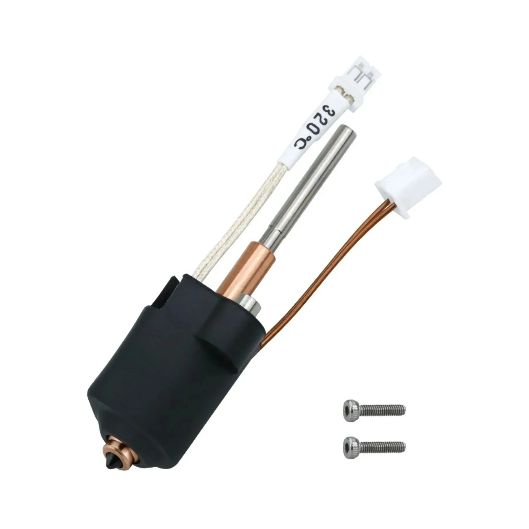 

Blurolls Ceramic Hotend Upgrade Kit with Titanium Throat All-in-One Easy Install for Creality K1C & K1 MAX 3D Printers