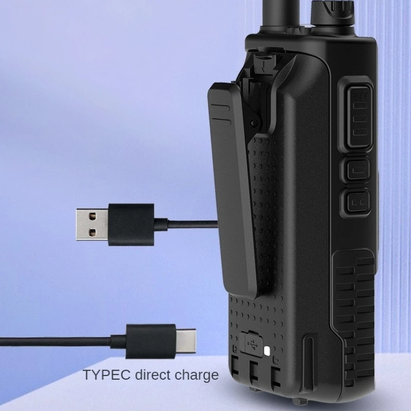 Baofeng UV-30L جهاز اتصال لاسلكي خارجي مقاوم للغبار عالي الطاقة بطارية ذات سعة كبيرة بنقرة واحدة تردد الاتصال الداخلي المحمول الأصلي