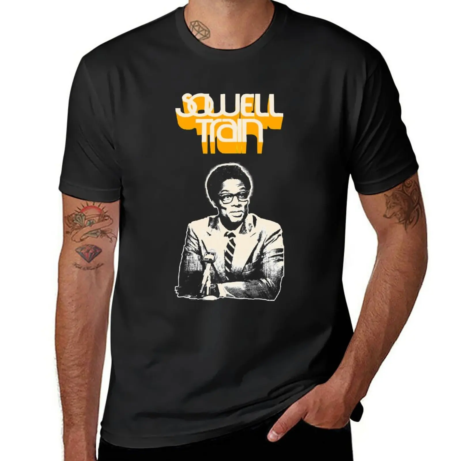 

New Sowell Train Shirt T-Shirt quick drying t-shirt boys t shirts plain t-shirt t shirt for men