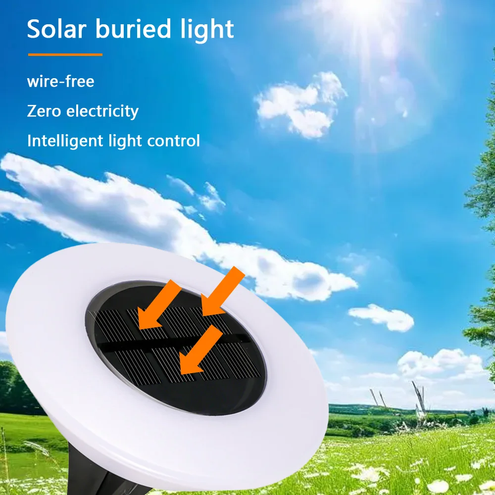 

Solar underground lights outdoor patio aisle lights garden decoration villa decorative lighting landscape lawn lights