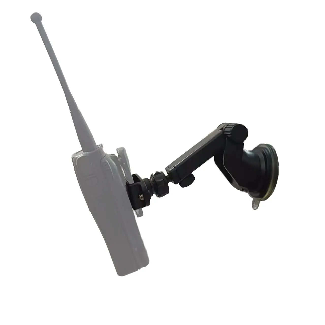 Handheld Walkie Talkie Car Frame Back Clamp Stand, montagens do veículo, montagem do carro