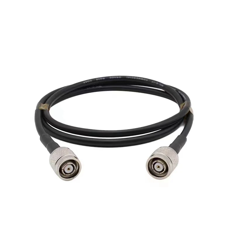 RPTNC Male To RPTNC Male Connector RG223 Coaxial Cable Extension Connector RP-TNC Male 50ohm Fast Delivery RF Low Loss