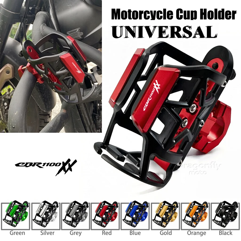 

Cup Holder For HONDA CBR 1100 XX CBR 1100XX 1996-2008 2005 2006 Motorcycle Beverage Water Bottle Cage Drink Cup Holder Mount