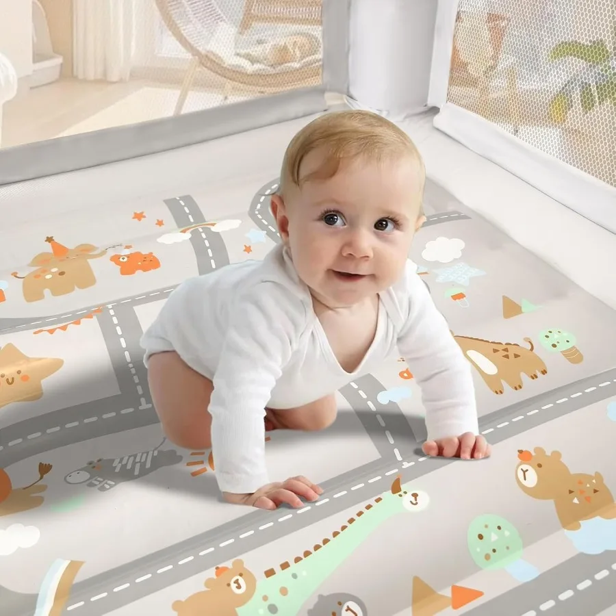 منزل ترتد صغير مع مضخة كهربائية للأعمار من 36 عامًا، بيت لعب داخلي أو خارجي مثالي متين من الدرجة التجارية P #6