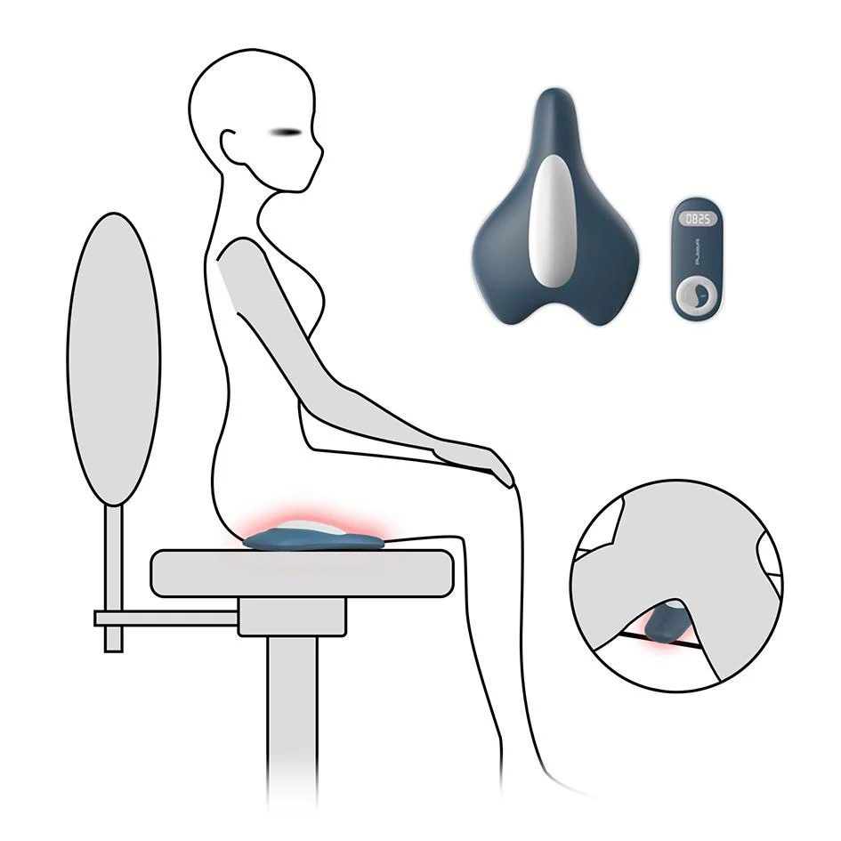 New Pelvic Floor Muscle Trainer Prostate Sexual Function Enhancement Black Technology Vibration Massager