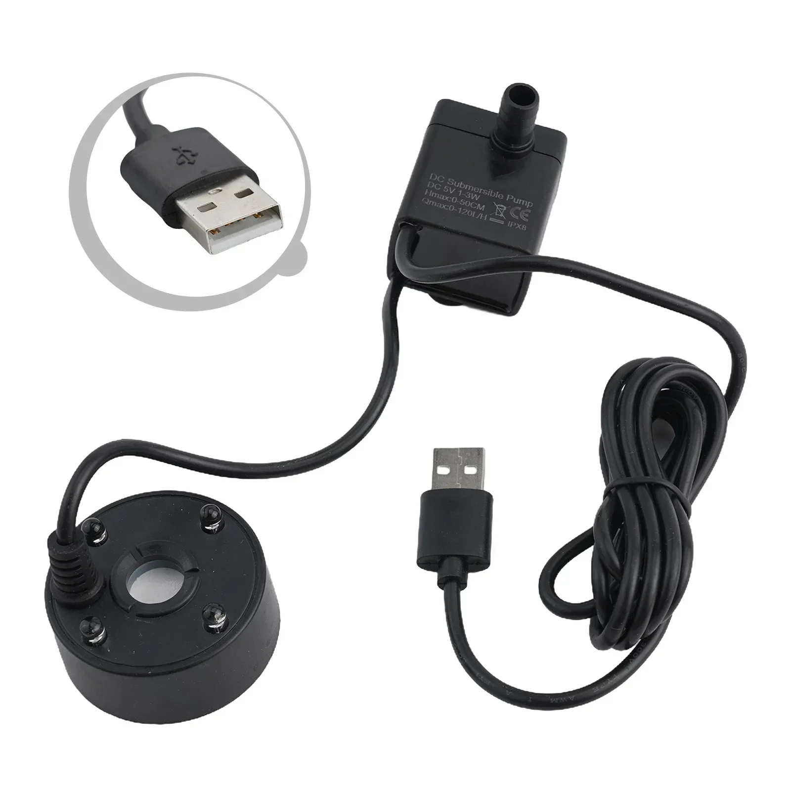 5V USB Mist Maker Fogger With LED Fog Maker Machine LED Colorful Lights  Mist Maker