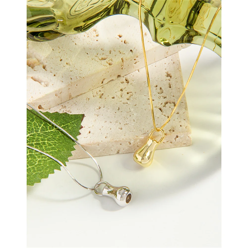 

Korean INS S925 Snake Chain - Unique Luxury, Geometric Vase Versatile Women's Texture