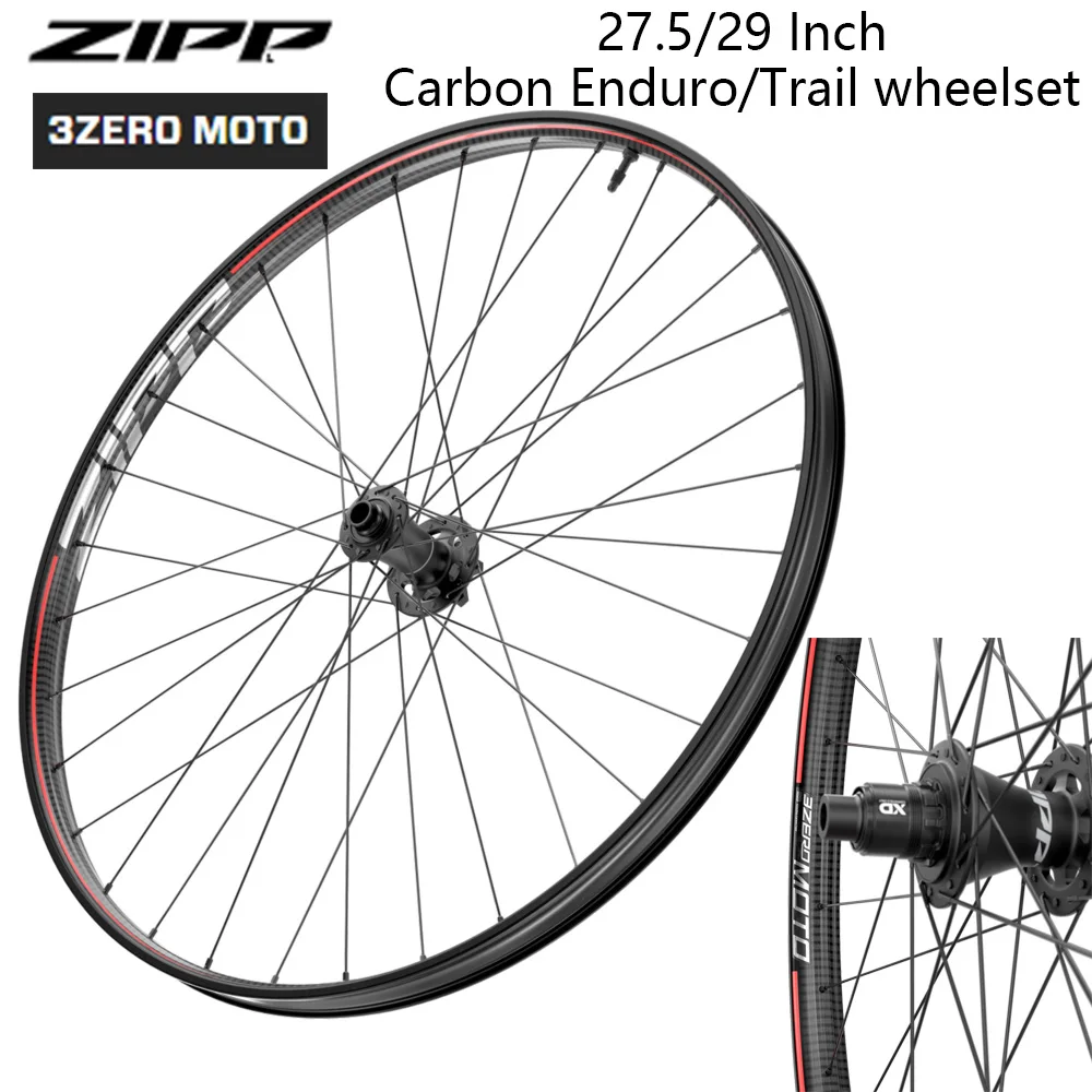 ZIPP 3ZERO MOTO カーボン 27.5インチおよび29インチ エンデューロ