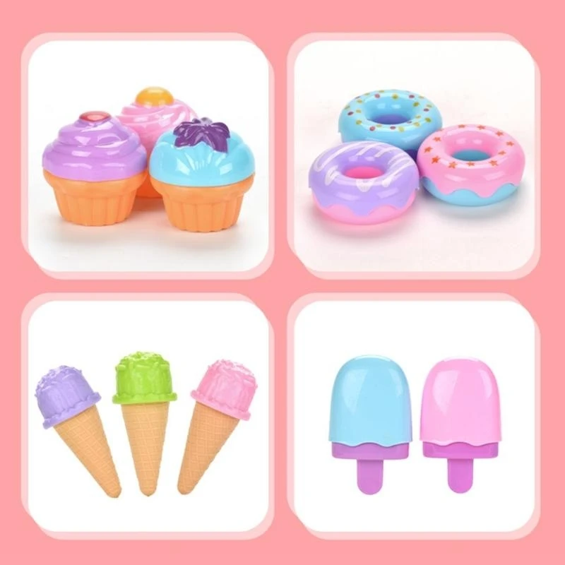 Urocza zabawka na przyjęcie i odgrywanie ról Domek dla lalek Zestaw do zabawy w kuchni Cupcake Cake 15UB