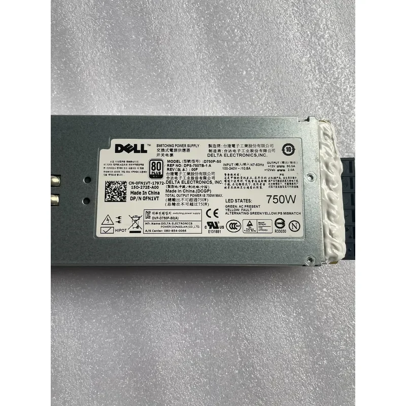 for Dell 12V 60A Switching Power Supply 750W Small Size 50A Power Supply for CD Stereo