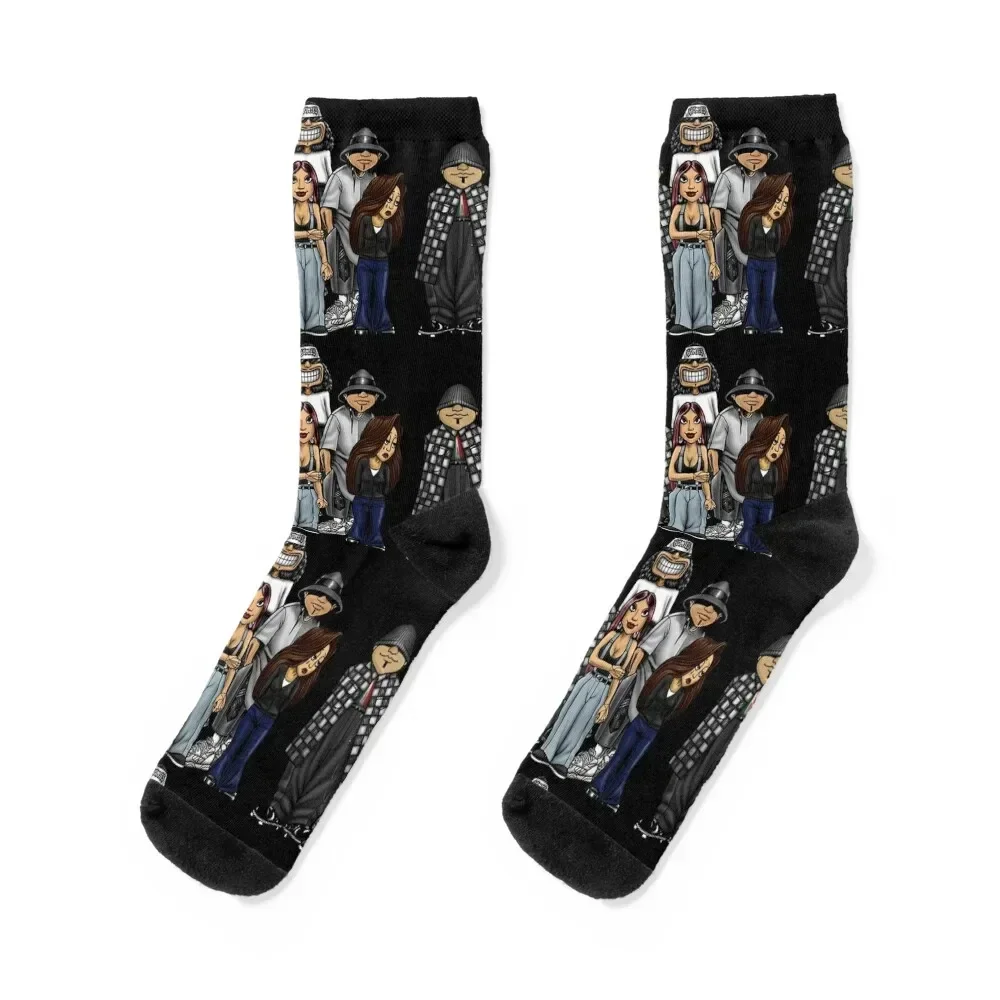 

Lil Homies Chicano Chola Socks Antiskid soccer Men's snow ankle Men Socks Women's