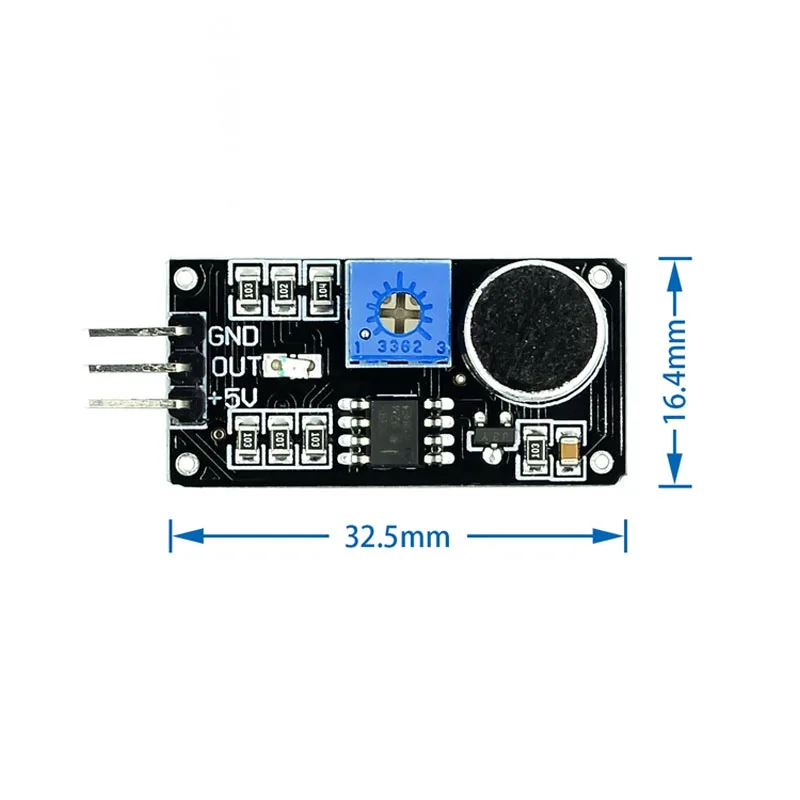 Sound Detection Sensor Module – Voice/Audio Control for Smart Cars & Robotics