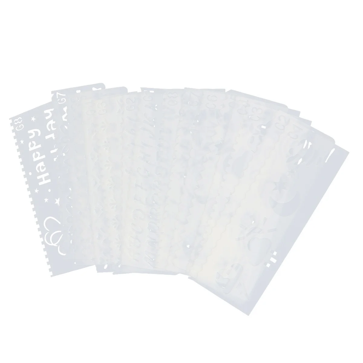 32 peças modelos de desenho criativo para lápis de cor de lápis compatível com habilidade manual de cultivo modelo de pintura oca