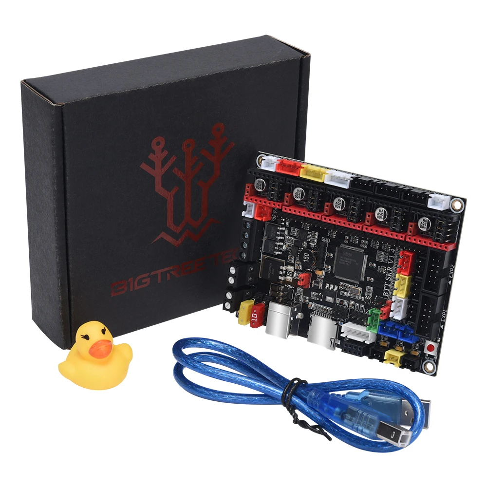 لوحة أم BIGTREETECH SKR V1.4 Turbo SKR V1.4 32 بت تدعم UART SPI ESP-01S TMC2209 ترقية للطابعة ثلاثية الأبعاد LCD12864 Ender3