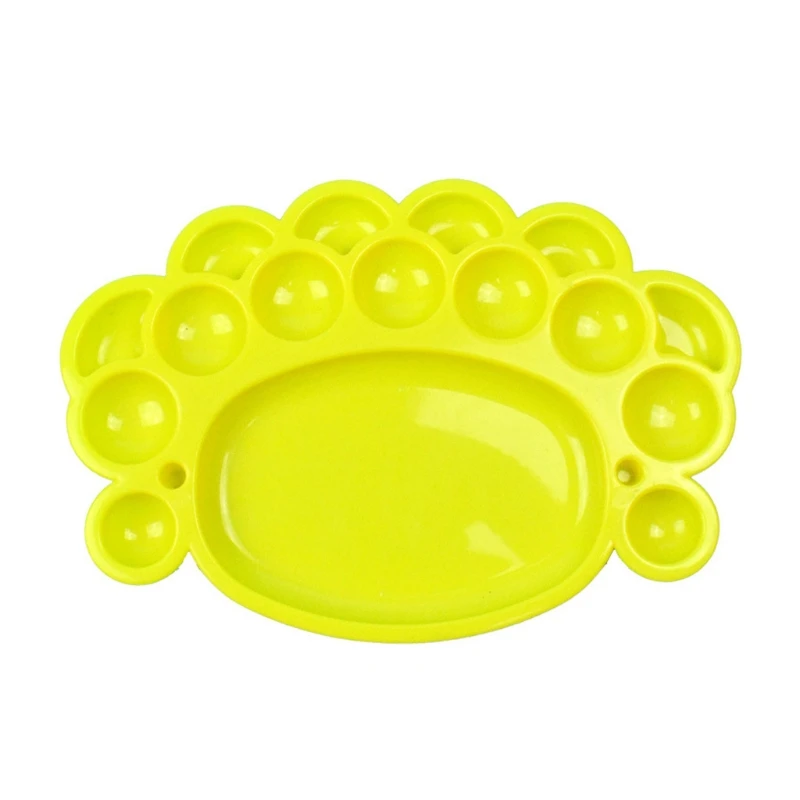 2023 nowa profesjonalna 16 studni kolorowa paleta farb taca malarska do akwareli gwasz akrylowa farba olejna losowe kolory