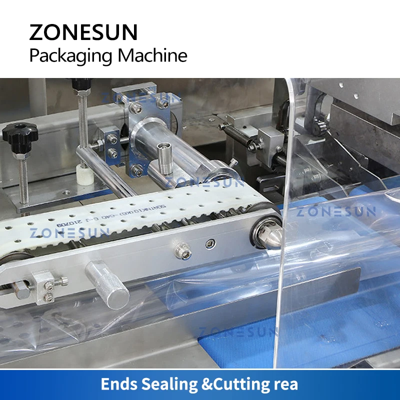 ZONESUN 물티슈 백 만들기 씰링 기계, 아기 종이 타월 티슈 플랫 팩 포장 생산 ZS-WP550