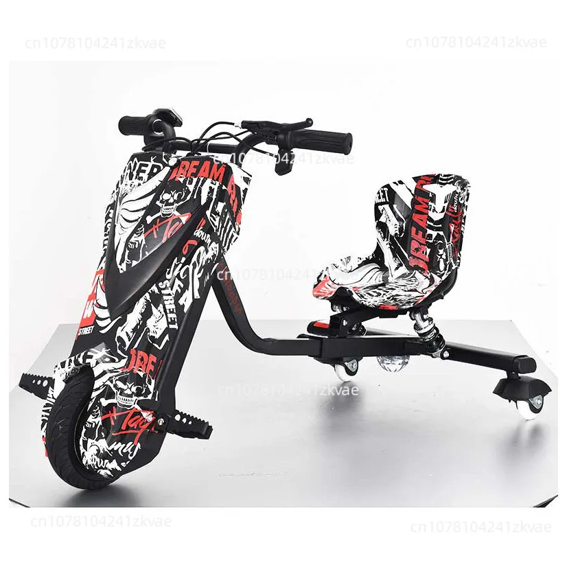 New Pattern Best Gifts 3 Wheel Drifting Electric Scooter Drift Trike For Kids And Adults