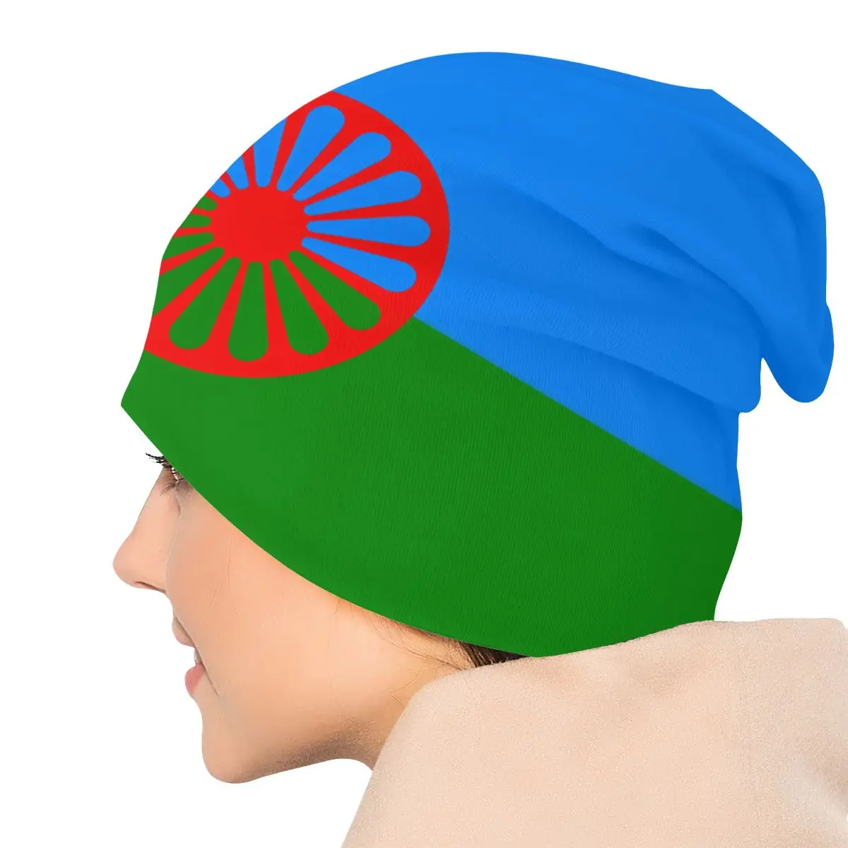 Gypsy Flag Thin Bonnet Homme Sport Skullies Beanies Caps Creative Hats