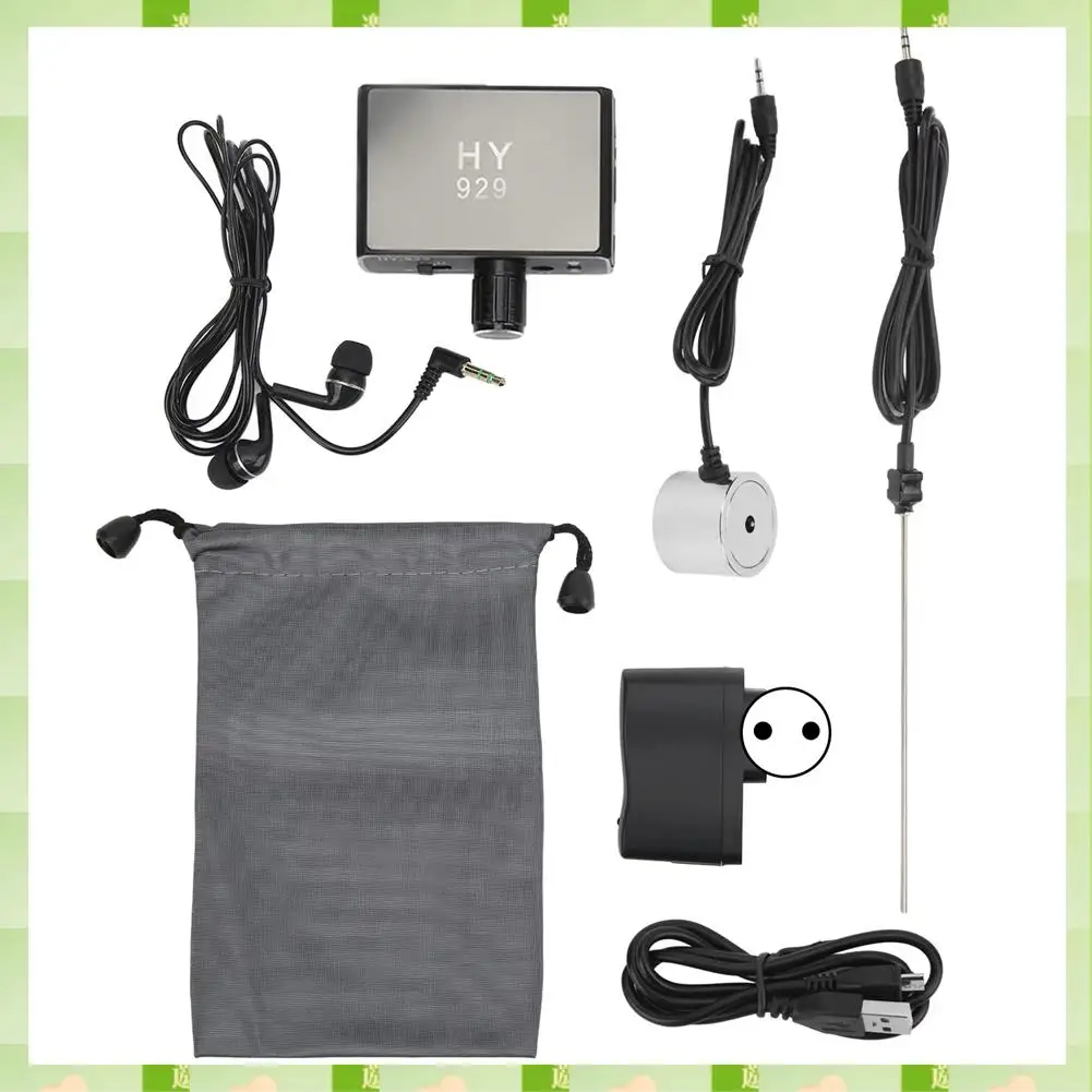 2025 Underground Water Pipe Leakage Detector Enhanced High Strength Sound Intensifier For Site Construction EU Plug,Underground