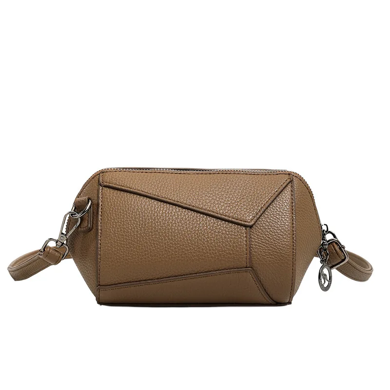 

2026 New Retro Geometric Patchwork Women's Small Square Shoulder Crossbody Bag - Chic Premium Versatile & Stylish for Everyday Fashion Accessory