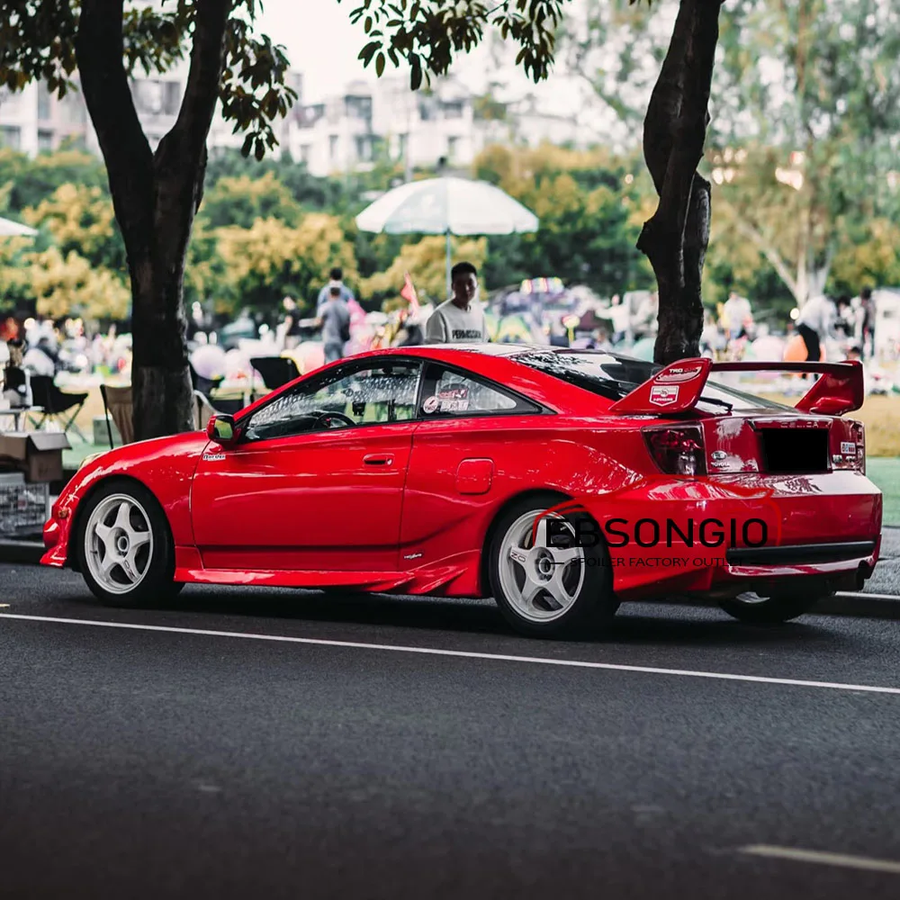 Spoiler Wing For Toyota Celica 2000 - 2005 TRD Factory Style W/LED PAINTED High Quality ABS Plastic Car Boot Wing Lip Exterior - view 2
