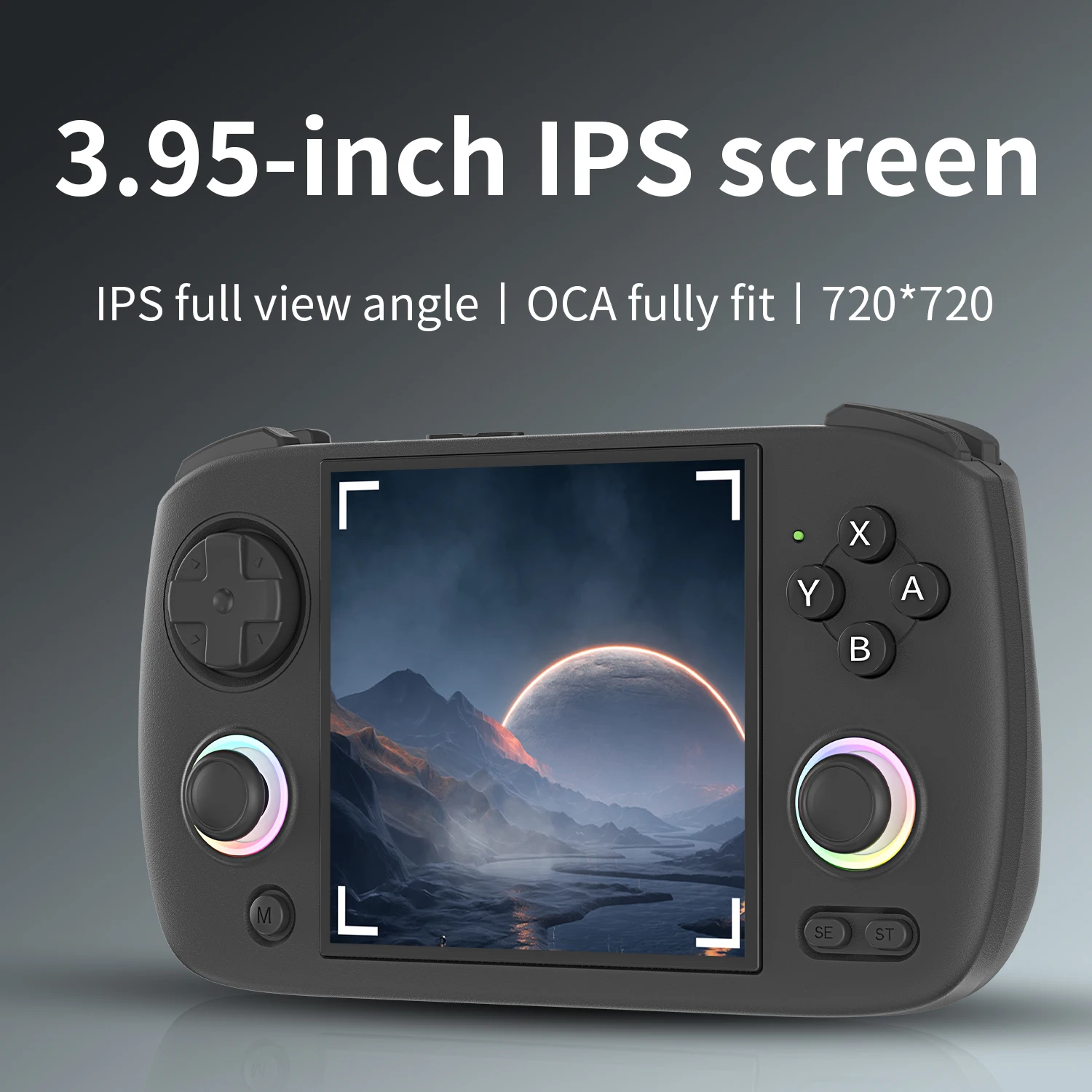 Портативная игровая консоль ANBERNIC RG CubeXX 3 95 дюйма IPS-экран RGCubeXX в стиле ретро Linux WIFI Bluetooth PSP Фото №3