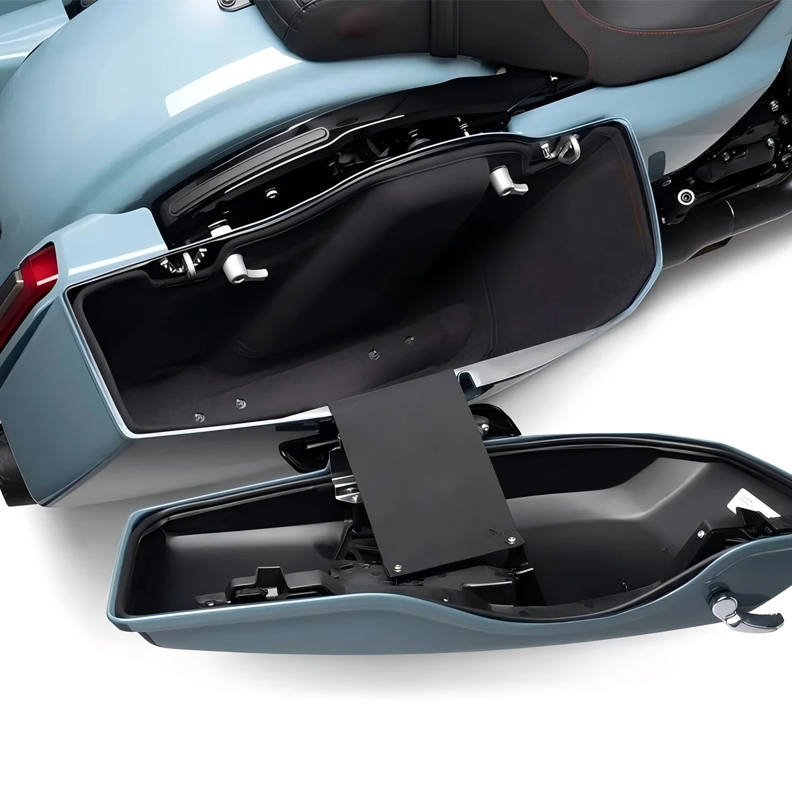 Motorcycle Saddlebag Lining Compartment Liners Fit For Harley Touring CVO Street Glide Road Glide FLTRX ST FLTRXSE 2024-2026